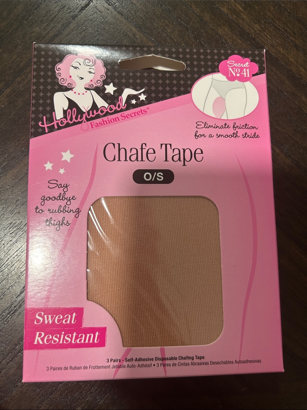 Hollywood Fashion Secrets Chafe Tape - Nude (O/S)